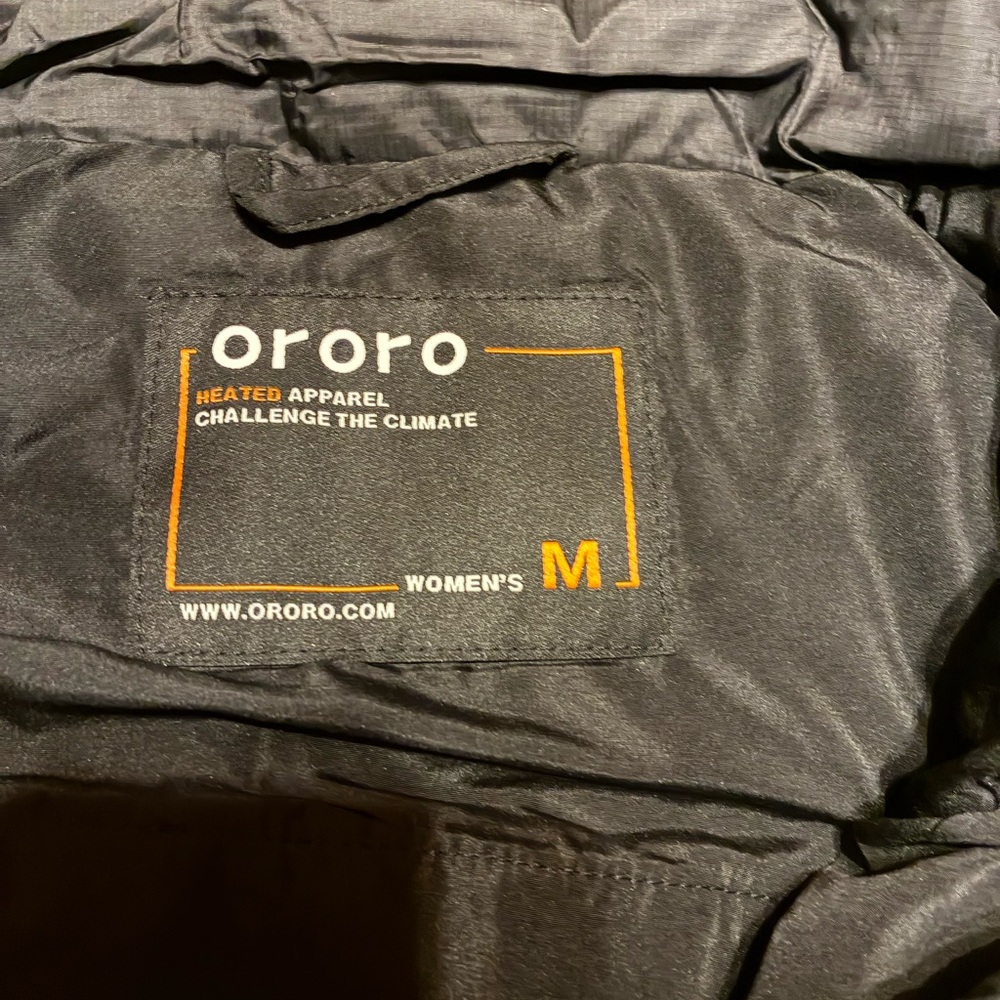 Ororo Women's Black Heated Vest Women's Medium NWT - Picture 4 of 7